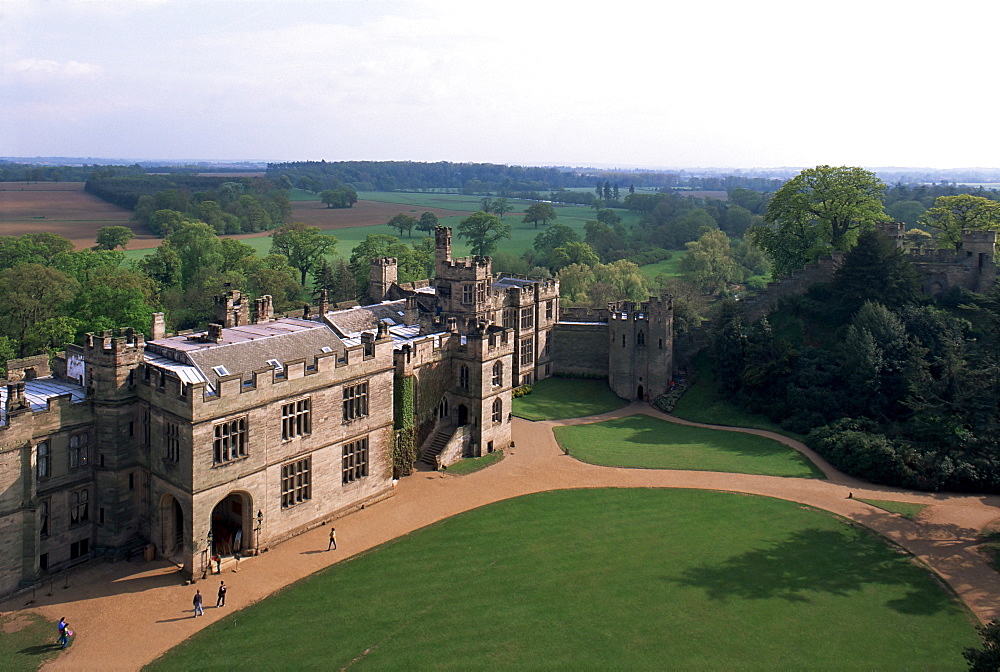 Warwick Castle,Warwick, Warwickshire, England, United Kingdom, Europe