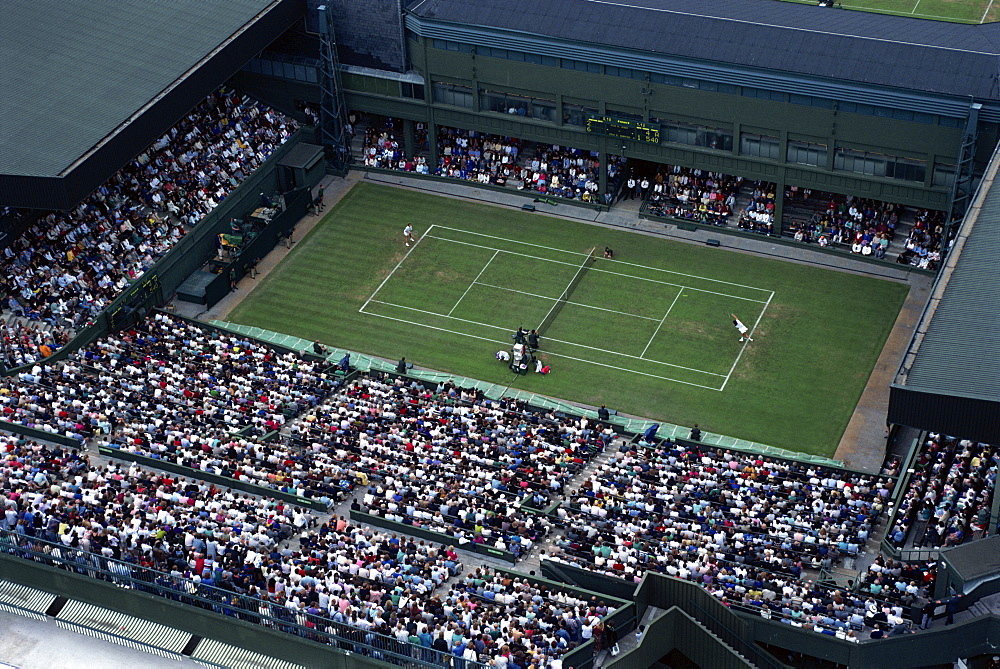 Aerial view of Wimbledon, England, United Kingdom, Europe