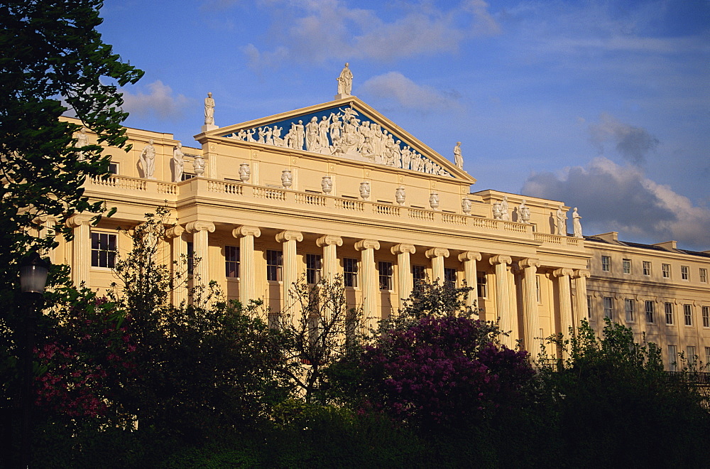 Cumberland Terrace, by John Nash, Regents Park, London, England, United Kingdom, Europe