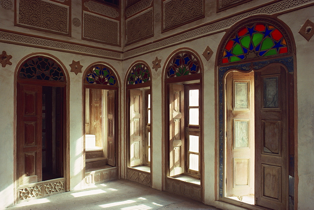 Interior of the restored house of Shaikh Isa, in the small village of Al Jasra, Manama, Bahrain, Middle East