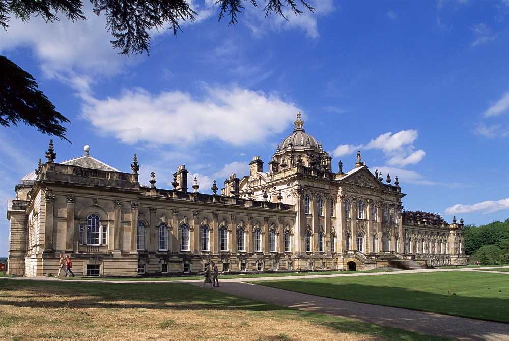 Castle Howard, location of Brideshead Revisited, Yorkshire, England, United Kingdom, Europe