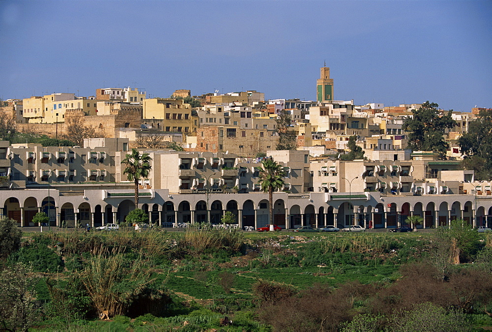 City skyline, Meknes, Morocco, North Africa, Africa