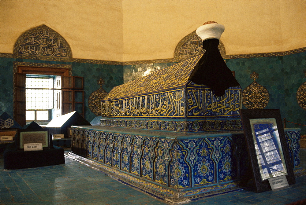 Green Tomb, Sultan Mehmet I, Bursa, Anatolia, Turkey, Asia Minor, Eurasia