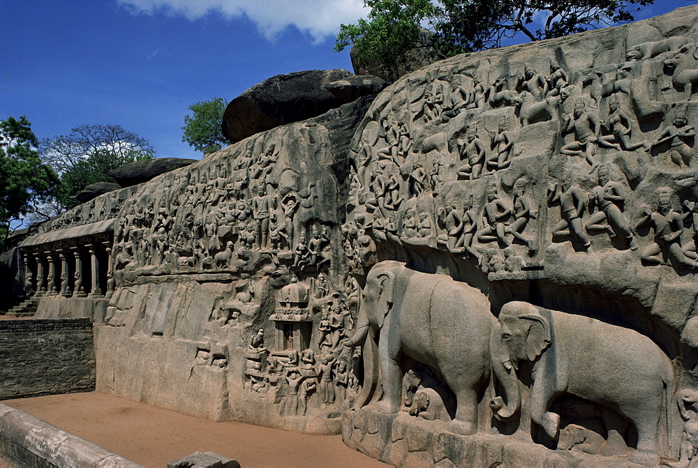 The Five Raths Group, Mahabalipuram, UNESCO World Heritage Site, Tamil Nadu state, India, Asia