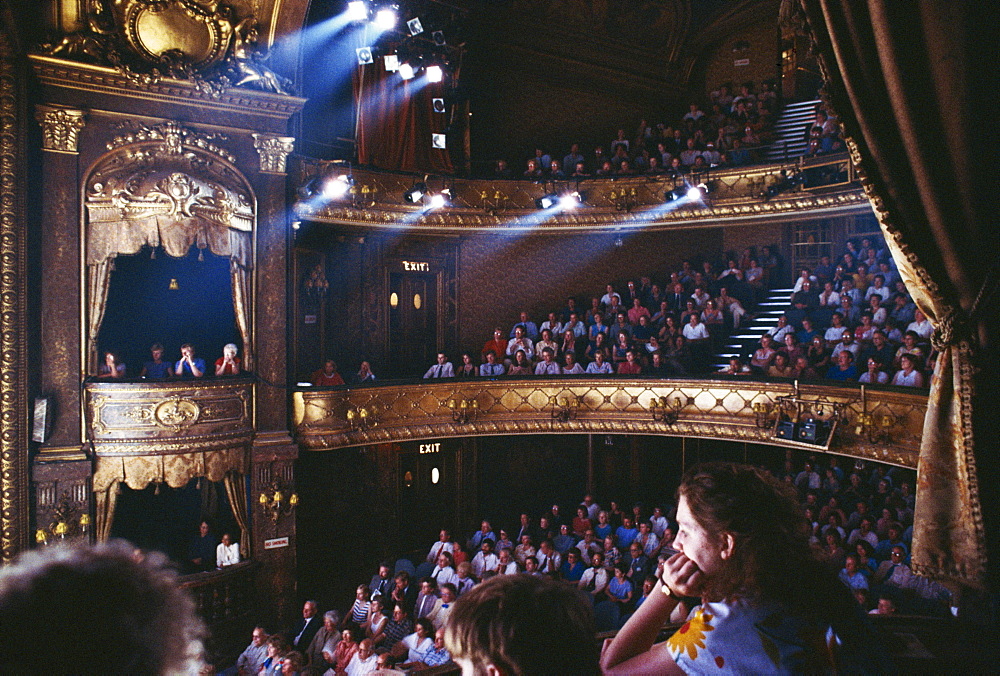 The audience at the Theatre Royal, Haymarket, London, England, United Kingdom, Europe