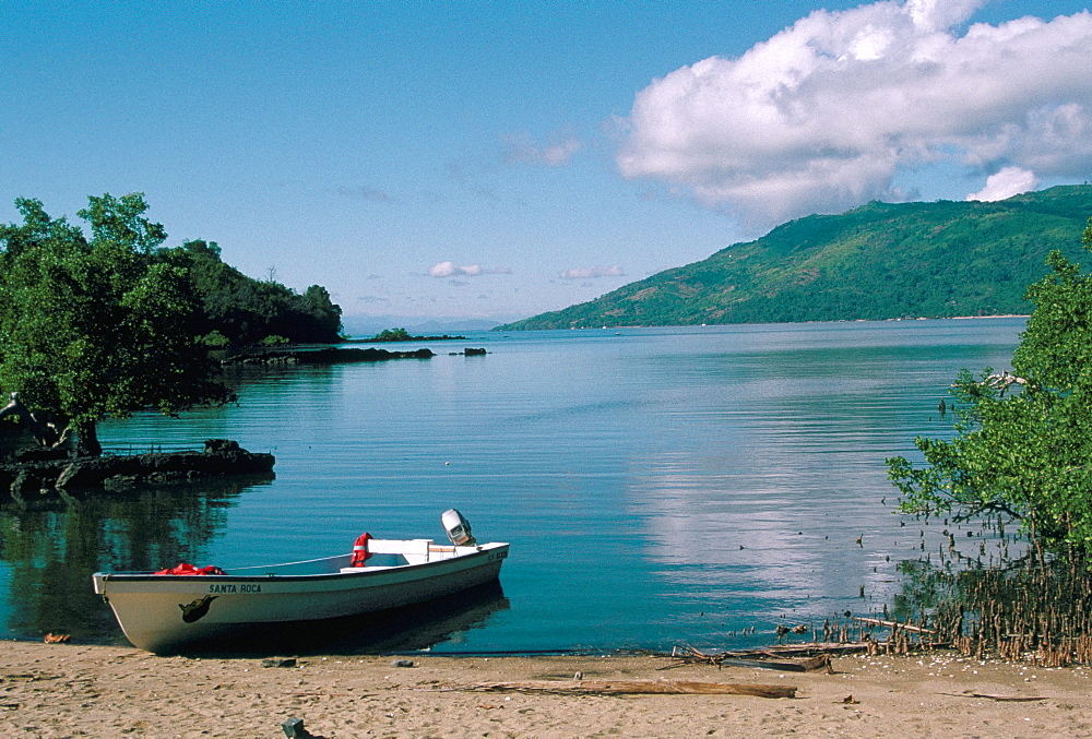 Nosy Komba island from Ambalahonko, Madagascar, Africa