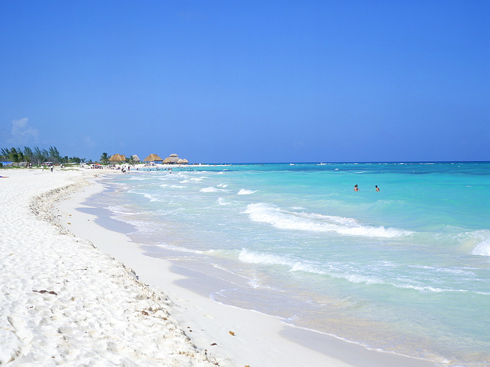 Beach, Playa del Carmen, Yucatan, Mexico, North America