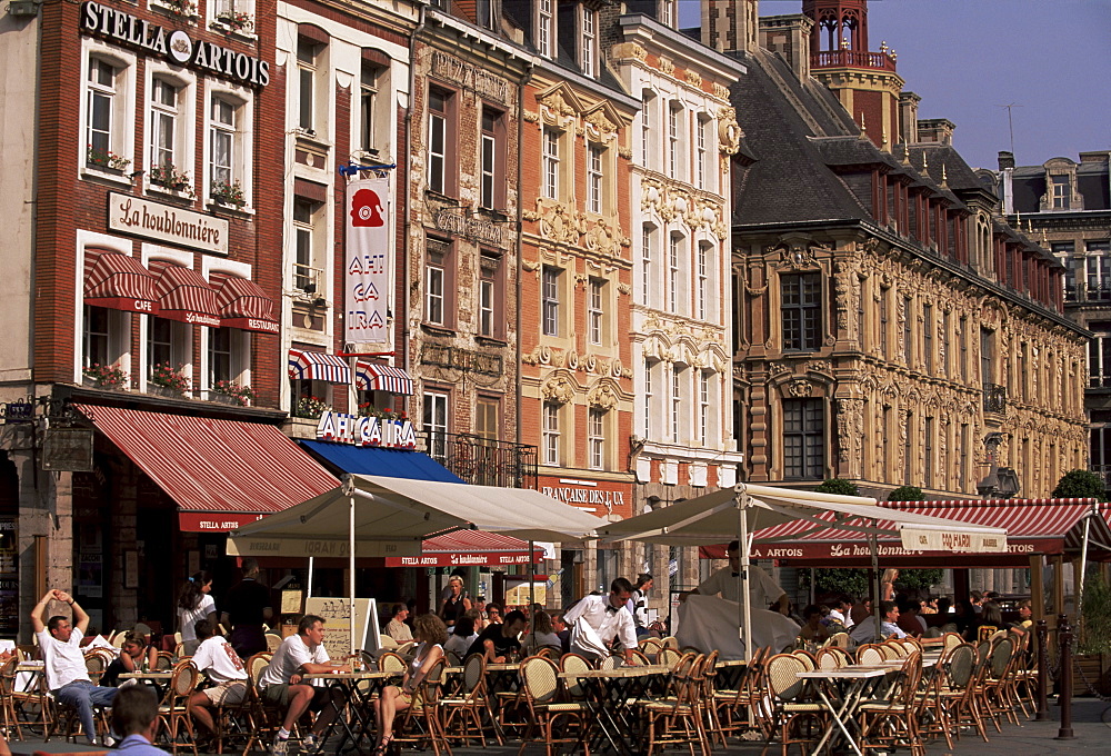 Grand Place, Lille, Nord, France, Europe