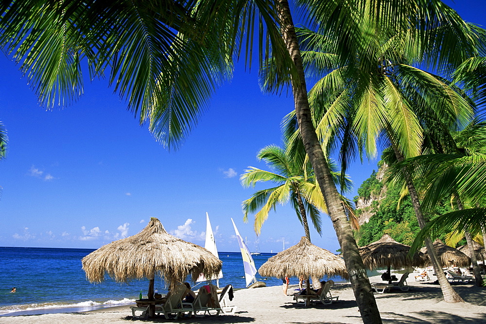 Anse Chastenet, St. Lucia, Windward Islands, West Indies, Caribbean, Central America