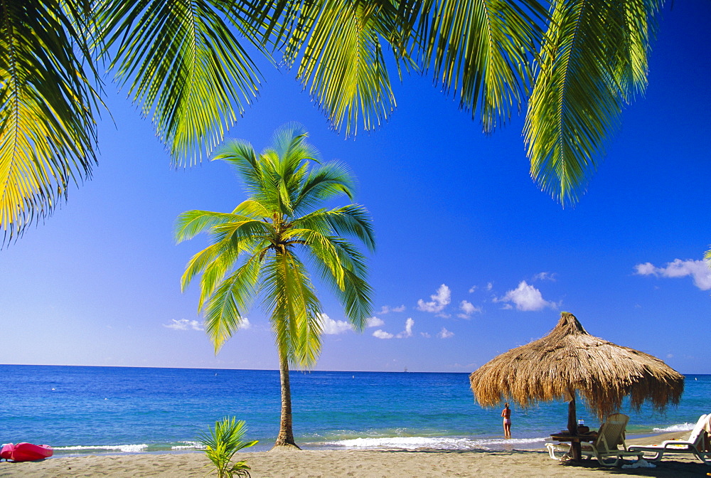 Anse Chastenet Beach, St. Lucia, Caribbean, West Indies