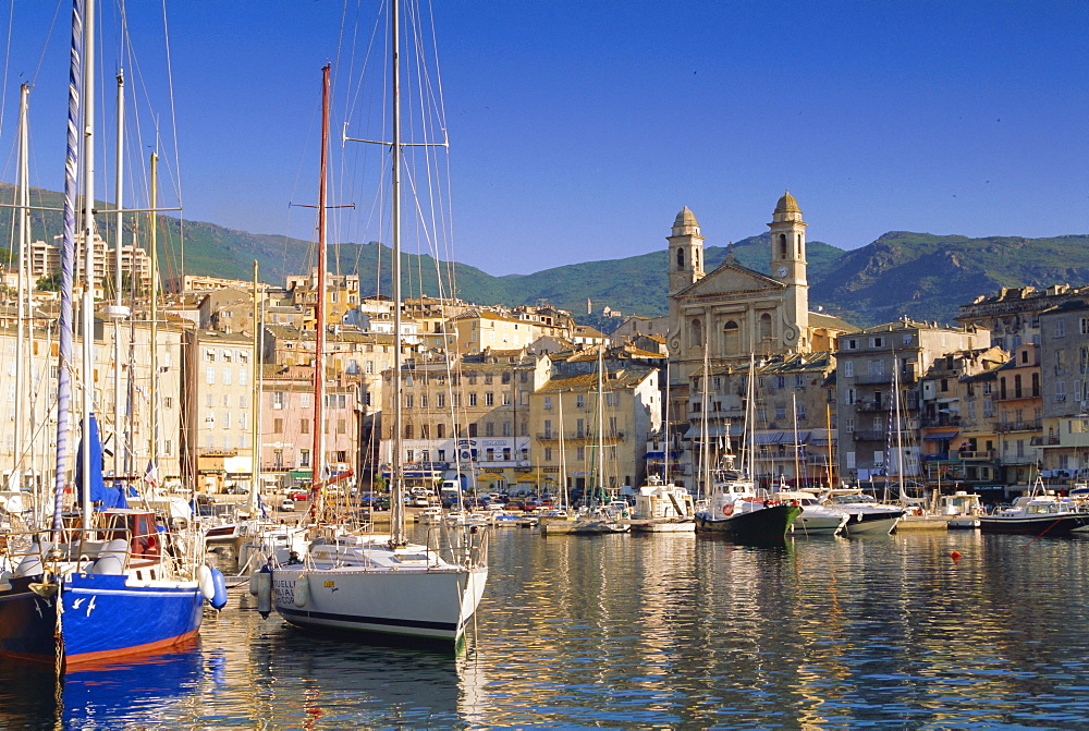 Bastia Harbour, Corsica, France, Europe