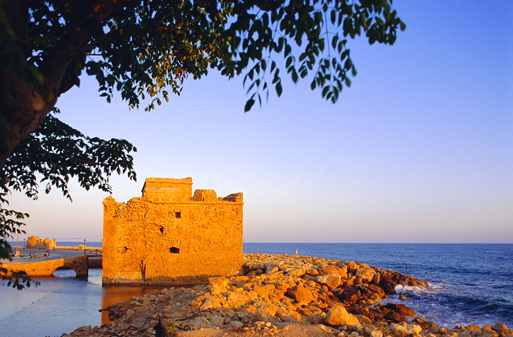 The castle, Paphos, Cyprus, Europe