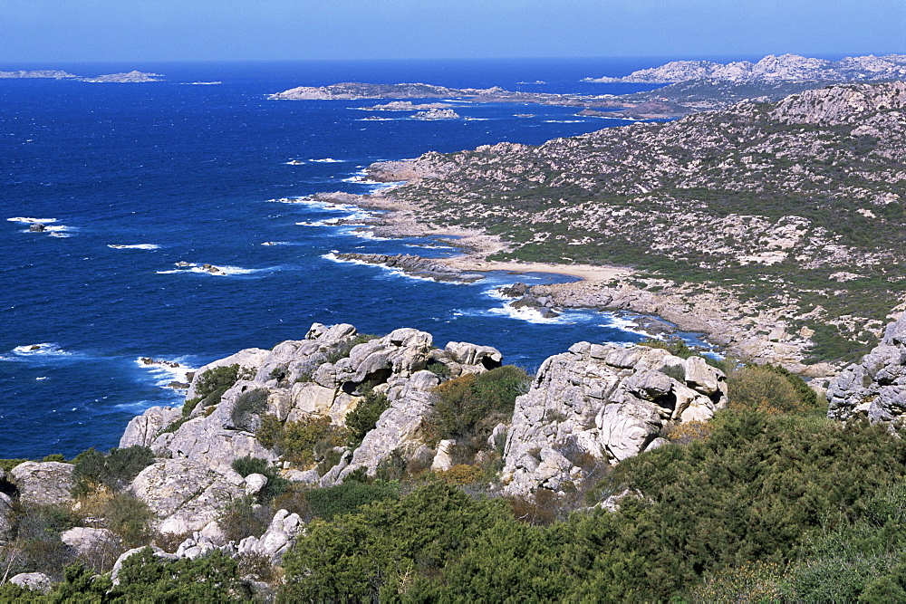 La Maddalena, north coast, Sardinia, Italy, Mediterranean, Europe