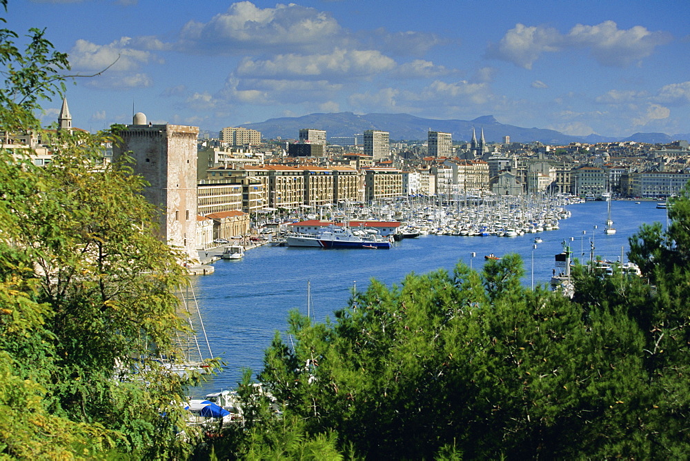 Vieux Port, Marseille, Bouches du Rhone, Provence, France