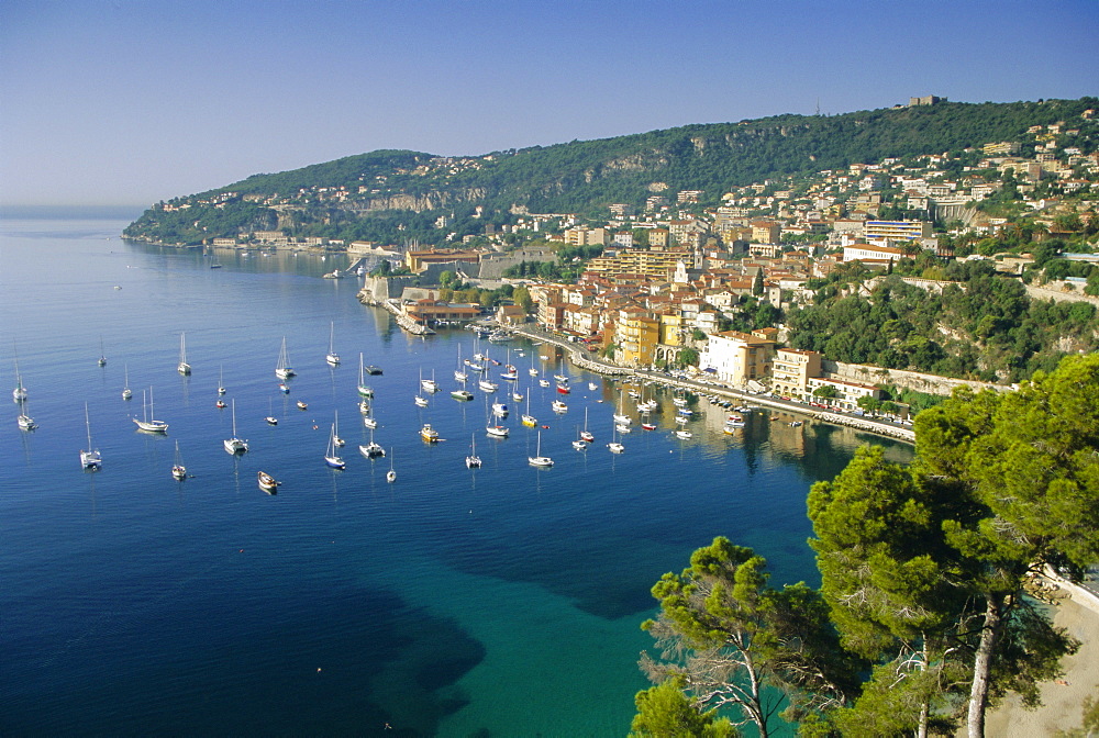 Villefranche sur Mer, Cote d'Azur, Mediterranean coast, Provence, France, Europe