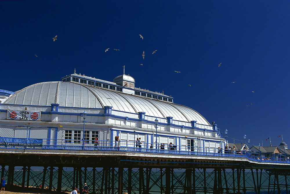 Eastbourne pier, East Sussex, England, Great Britain, United Kingdom, Europe