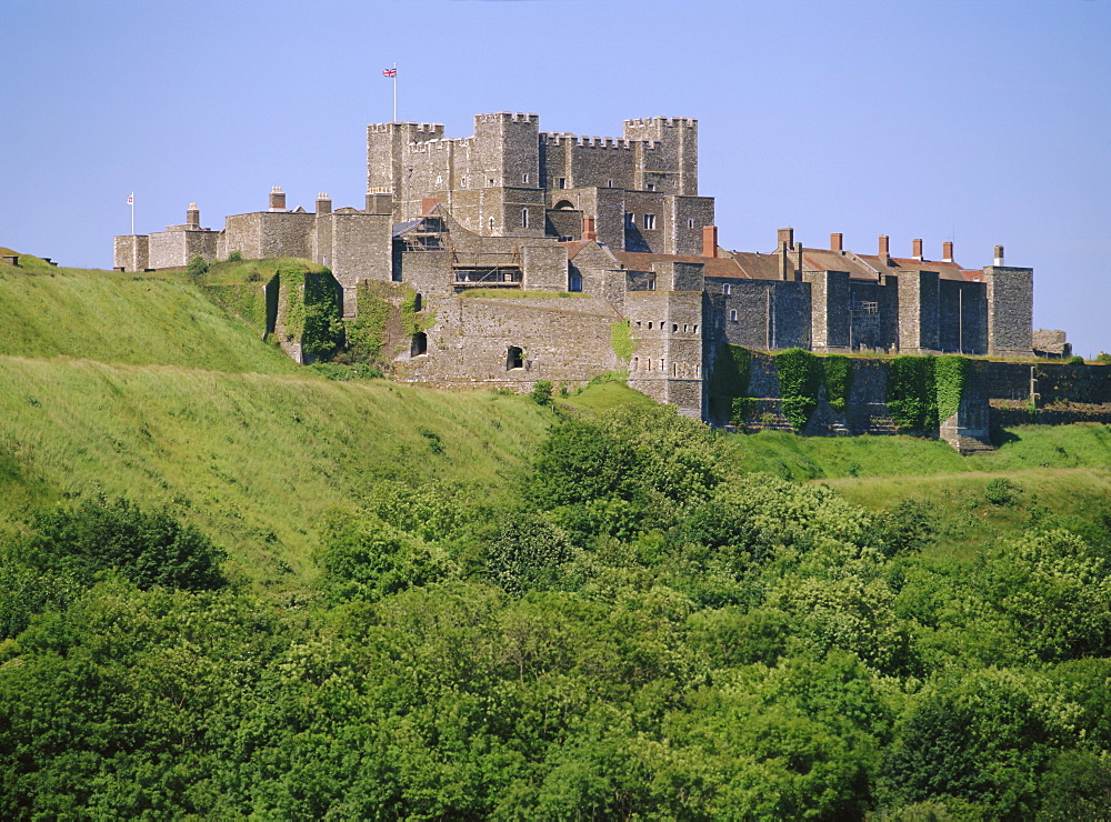 Dover Castle, Dover, Kent, England, UK, Europe