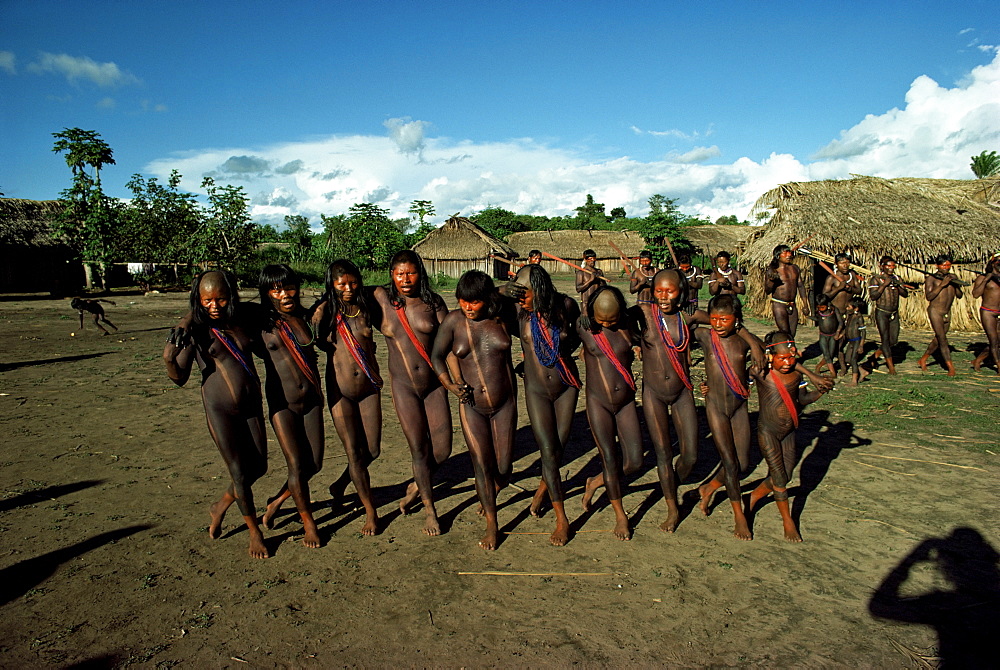 Xingu dance, Brazil, South America