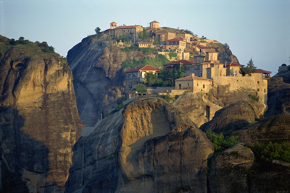 Monastery of Barlam, Meteora, UNESCO World Heritage Site, Greece, Europe