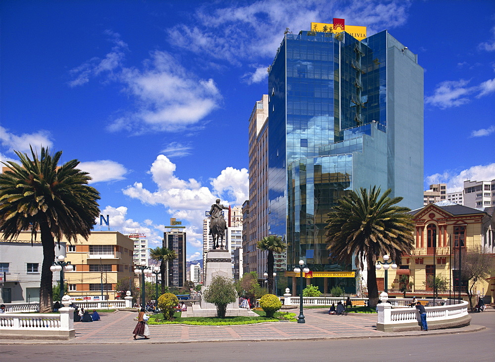 Plaza Del Estudiante, La Paz, Bolivia, South America