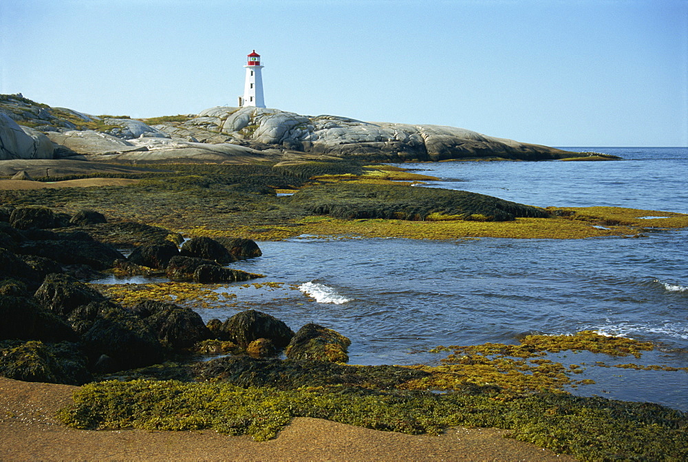 Lighthouse at Peggy's Cove, South Shore, Nova Scotia, Canada, North America