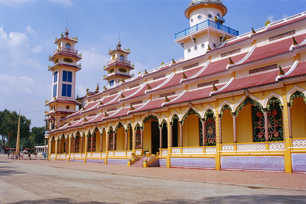 Cao Dai Great Temple, Tay Ninh, Vietnam, Indochina, Southeast Asia, Asia