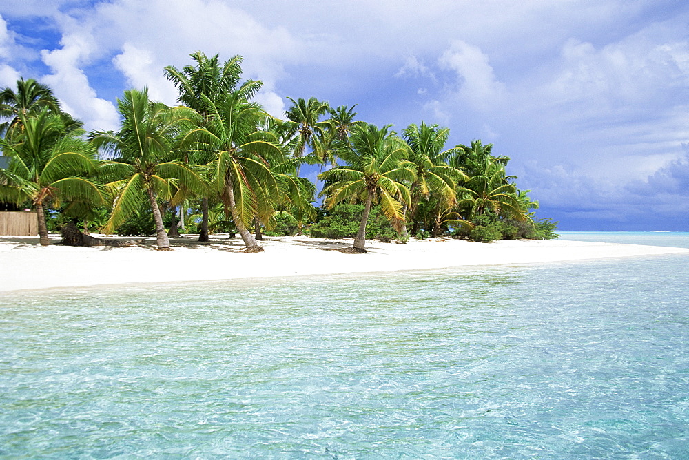 Paradise beach, One Foot Island, Aitutaki, Cook Islands, South Pacific Islands, Pacific