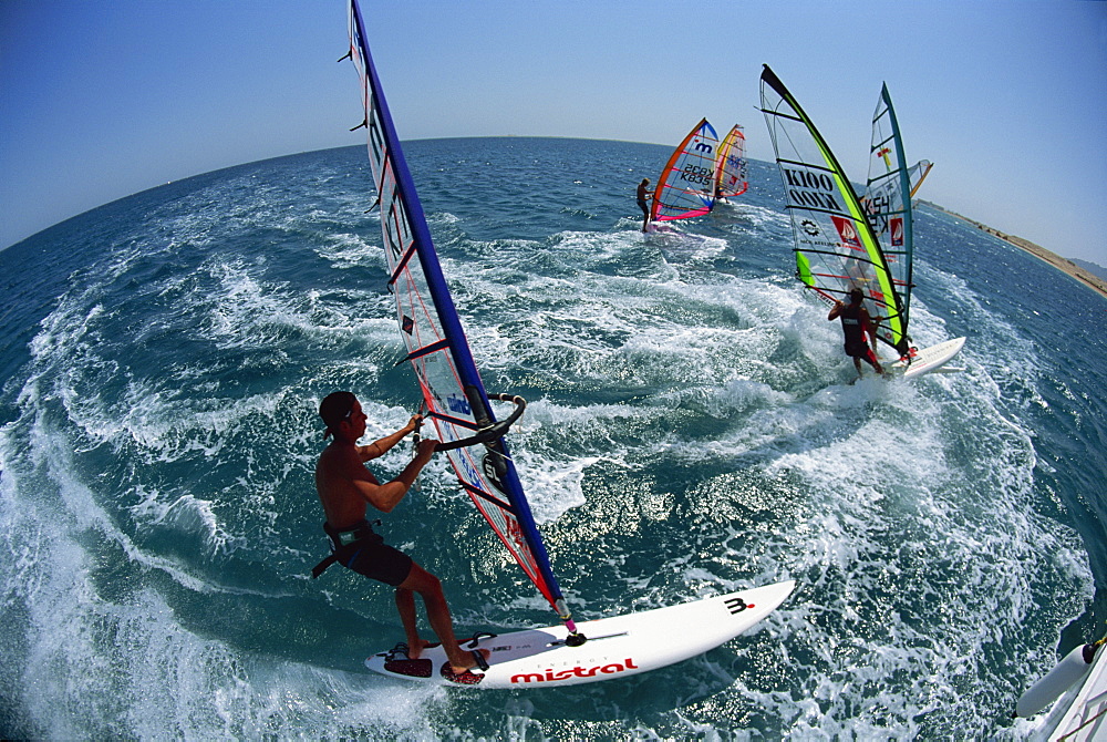 British Windsurfing Team sailing round the world