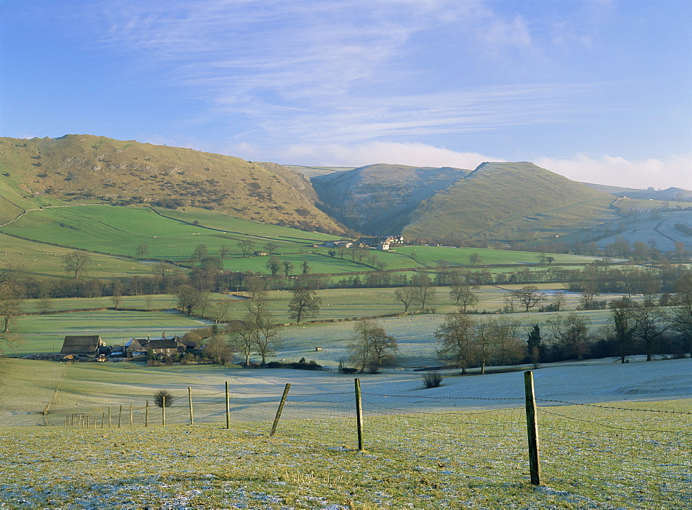 Entrance to Dovedale, Ilam, Peak District National Park, Staffordshire, England, United Kingdom, Europe