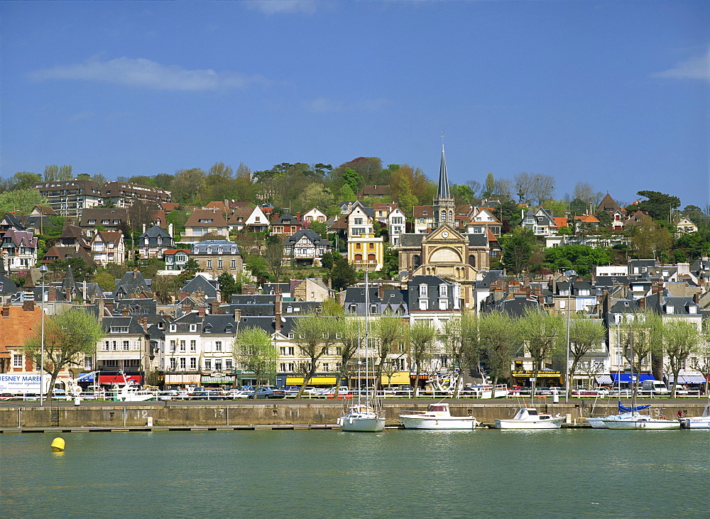 Across the Touques River, Deauville, Normandy, France, Europe