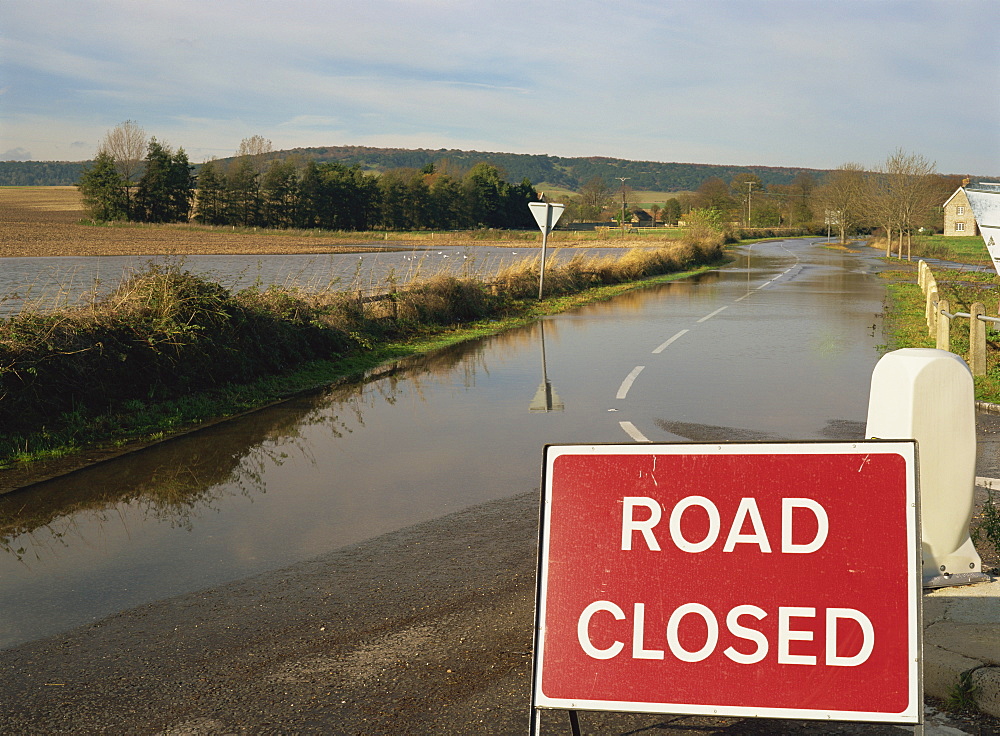 Road sign, United Kingdom, Europe