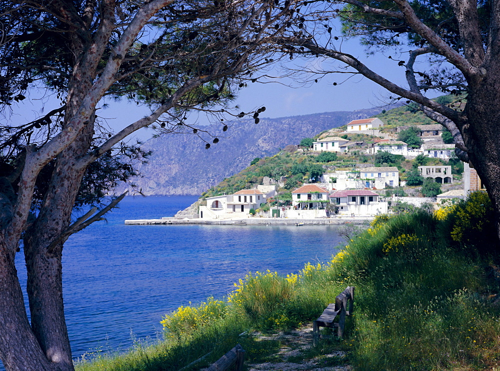 Assos, Kefalonia (Cephalonia), Ionian Islands, Greece, Europe