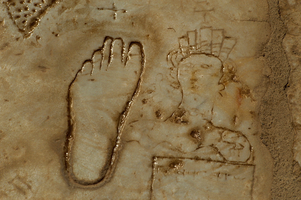 The brothel sign, Ephesus, Anatolia, Turkey, Asia Minor, Eurasia