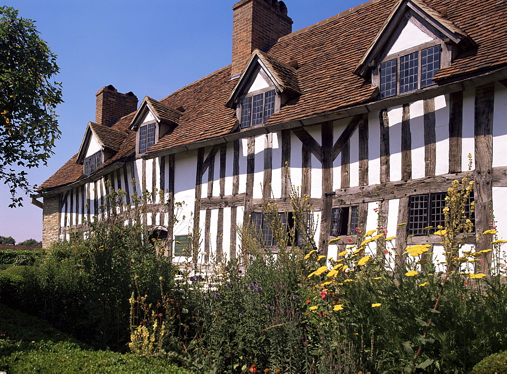 Mary Arden's cottage, Stratford-upon-Avon, Warwickshire, England, United Kingdom, Europe