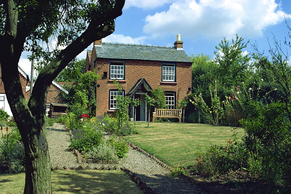 The cottage where Edward Elgar was born in 1857, Lower Broadheath, Worcestershire, England, United Kingdom, Europe