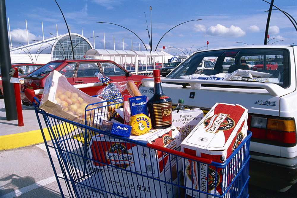 City Europe shopping complex, Calais, France, Europe