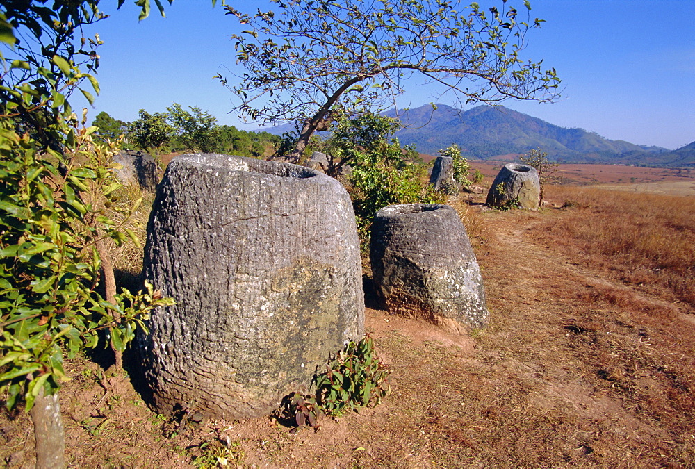 The 2000 year old Plain of Jars, Phonsavan, Xieng Khouang (Xieng Khuang) Province, Laos