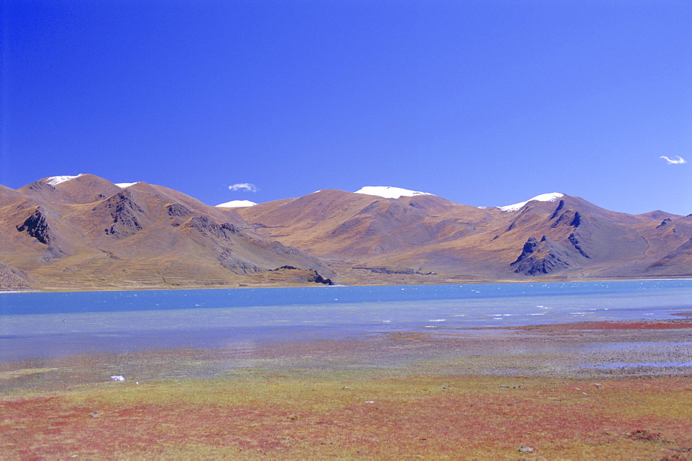 Yamdrok lake, central area, Tibet, China, Asia