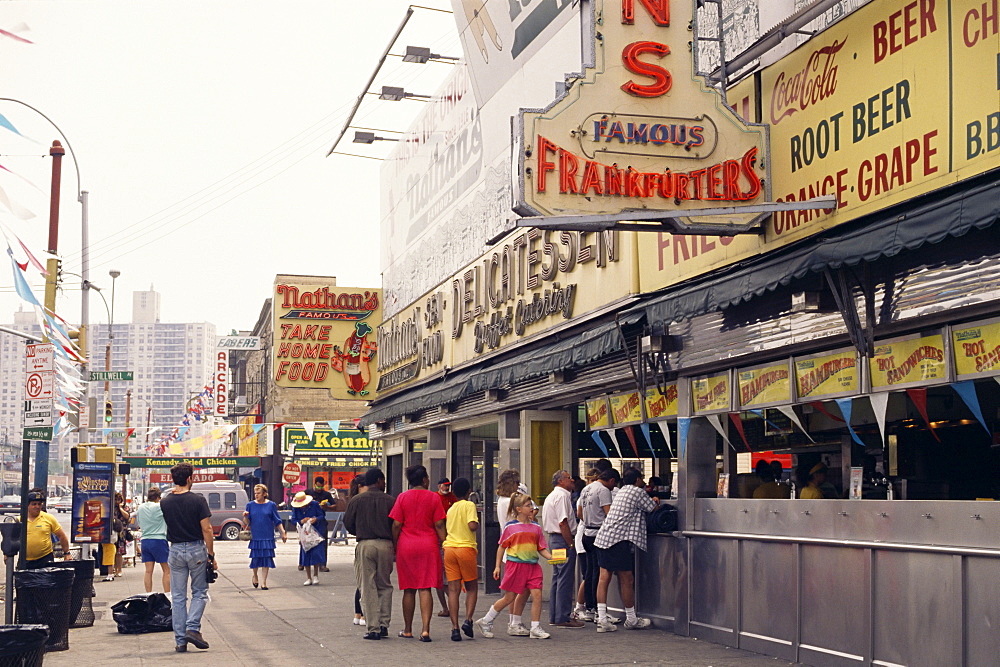 Amusement park, Coney Island, New York State, United States of America, North America