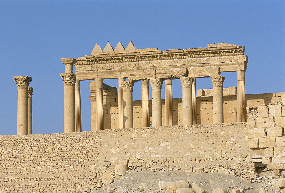 Ruins, Palmyra, UNESCO World Heritage Site, Syria, Middle East