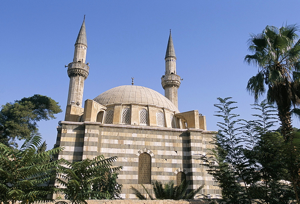 Takiyya-es-Suleimaniyya, once a mosque, now an army museum, Damascus, Syria, Middle East