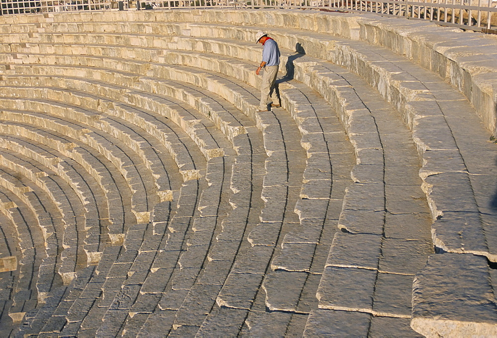 Archaeological site, Jerash, Jordan, Middle East