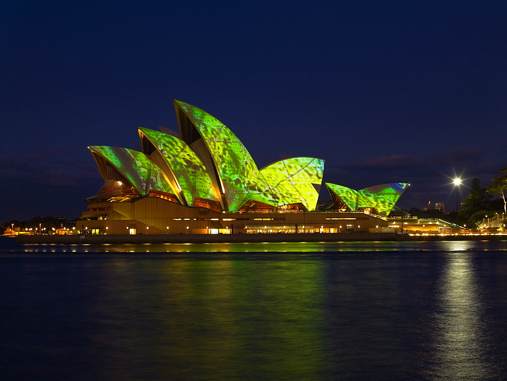 Festival of Light, Sydney Opera House, UNESCO World Heritage Site, Sydney, New South Wales, Australia, Pacific