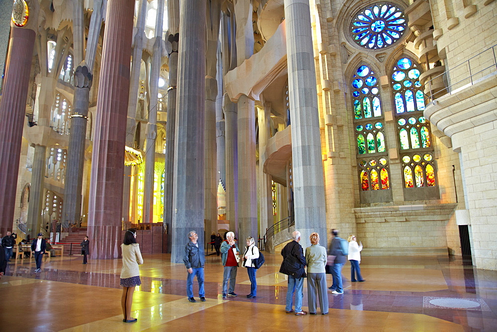 Sagrada Familia, UNESCO World Heritage Site, Barcelona, Catalonia, Spain, Europe