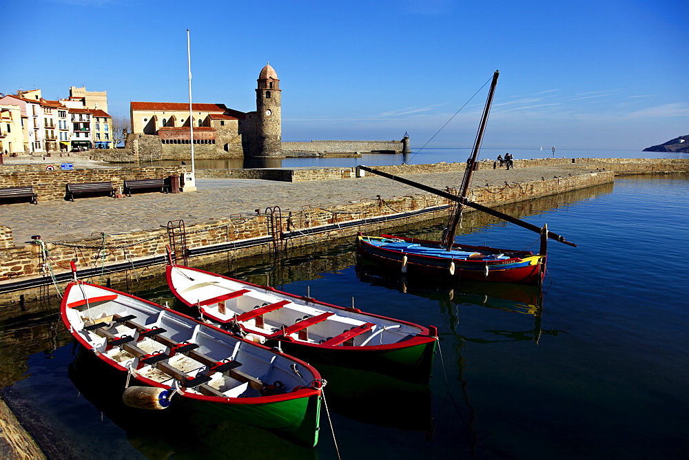 Collioure, Languedoc Roussillon, Cote Vermeille, France, Mediterranean, Europe