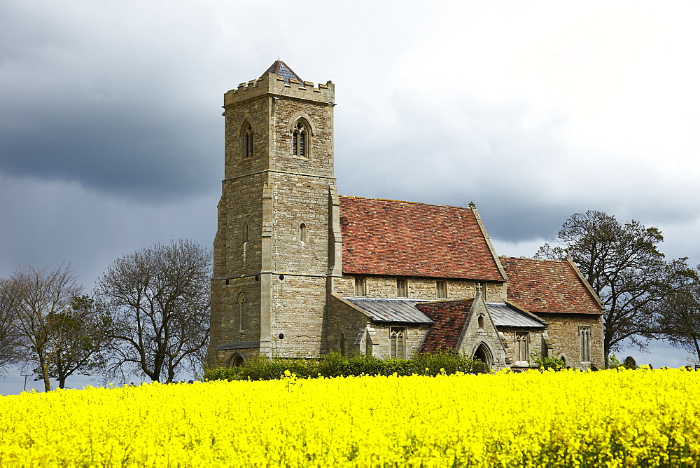 St. Andrew's Church, Wood Walton, Cambridgeshire, England, United Kingdom, Europe