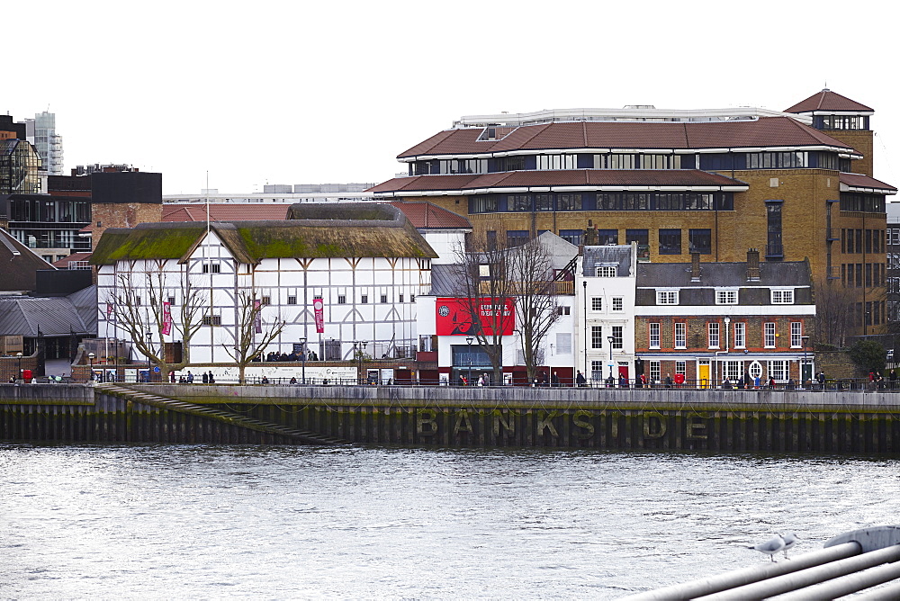 Globe Theatre on Bankside, London, England, United Kingdom, Europe