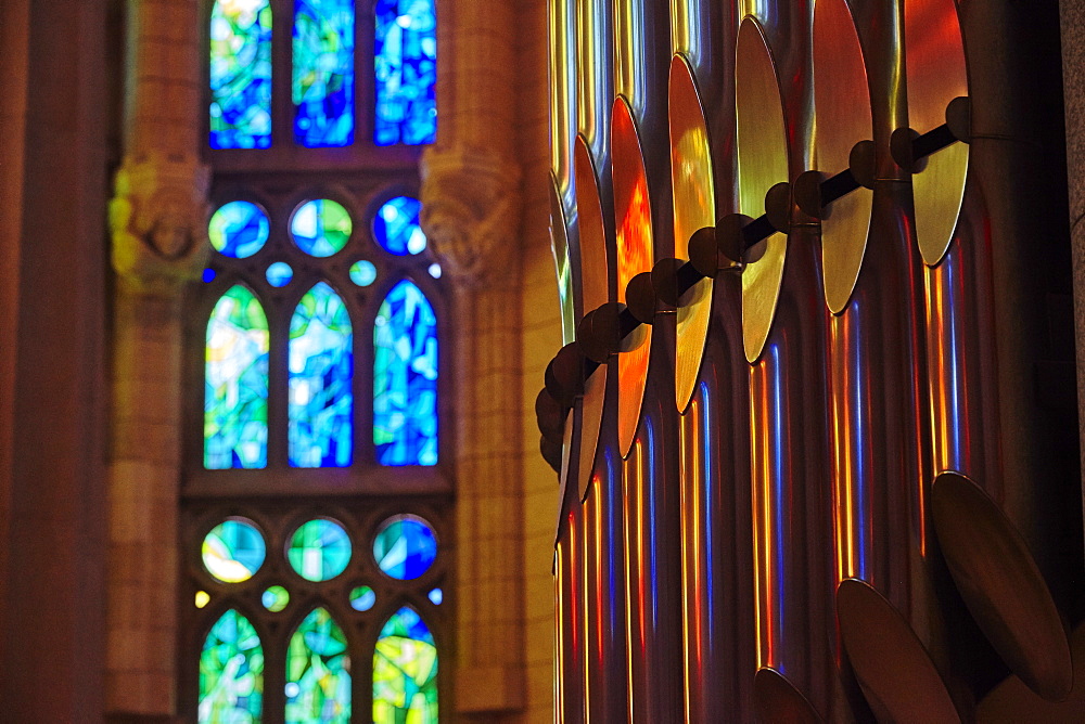 Sagrada Familia, UNESCO World Heritage Site, Barcelona, Catalonia, Spain, Europe