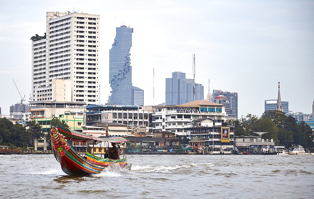 Chao Phraya River, Bangkok, Thailand, Southeast Asia, Asia