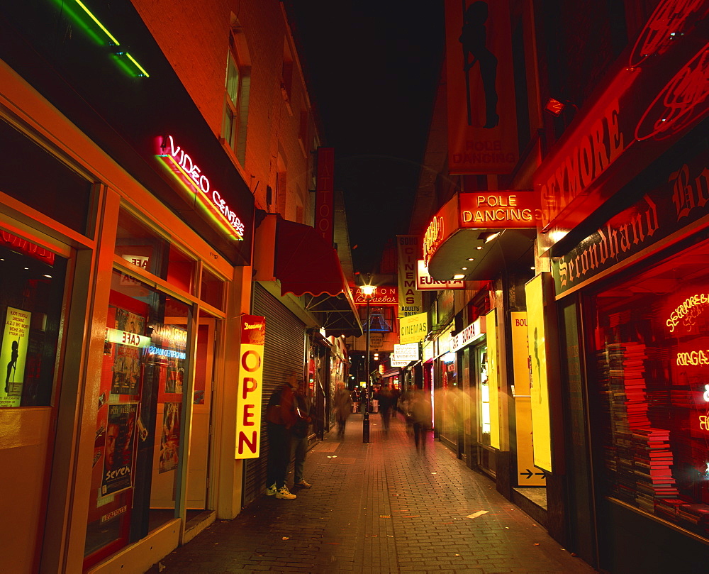 Sex shops, Soho, London, England, United Kingdom, Europe